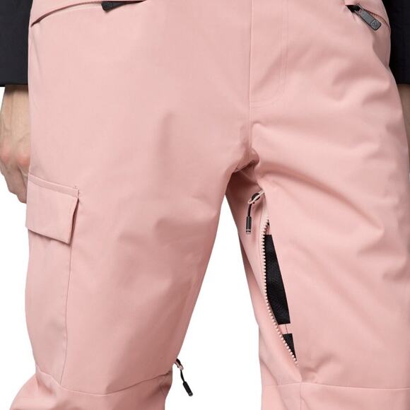 Rossignol Bib Ski Pants Size Medium Womens Cooper Pink Black Snowboarding $275 - Picture 13 of 16